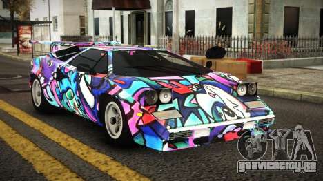 Lamborghini Countach Brier S5 для GTA 4