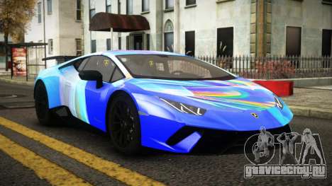 Lamborghini Huracan Nerael S6 для GTA 4