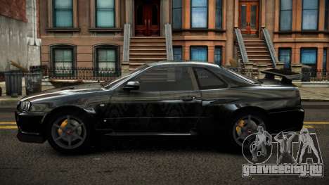 Nissan Skyline R34 Erxah S2 для GTA 4