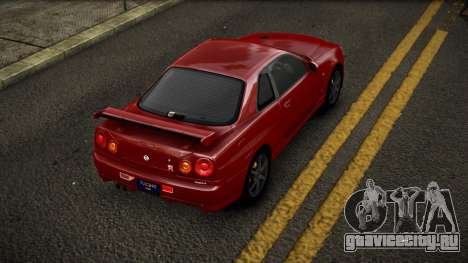 Nissan Skyline R34 Erxah для GTA 4