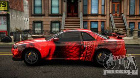 Nissan Skyline R34 Erxah S1 для GTA 4