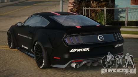 Ford Mustang GT LW 15th для GTA San Andreas