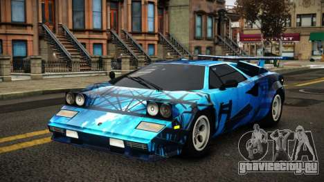 Lamborghini Countach Brier S14 для GTA 4