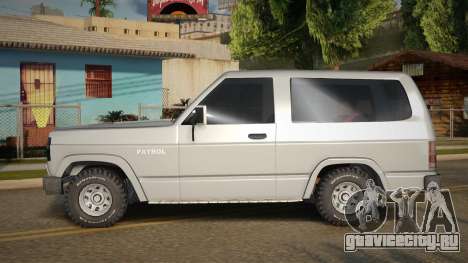 Nissan Patrol 80th для GTA San Andreas