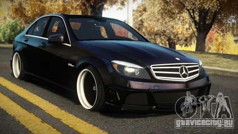 Mercedes-Benz C63 AMG Vaqasov для GTA 4