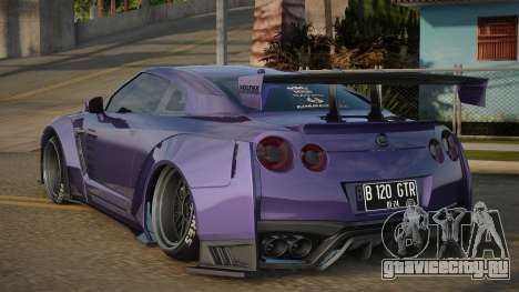 Nissan GTR R35 Anielth для GTA San Andreas