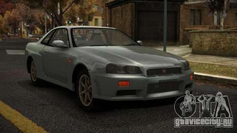 Nissan Skyline R34 Banafufa для GTA 4