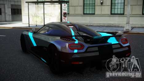 Koenigsegg Agera Xisly S4 для GTA 4