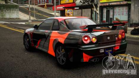 Nissan Skyline R34 Erxah S7 для GTA 4