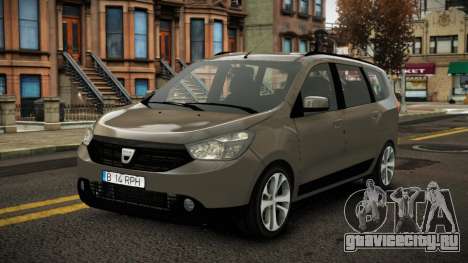 Dacia Lodgy Dayfopufe для GTA 4