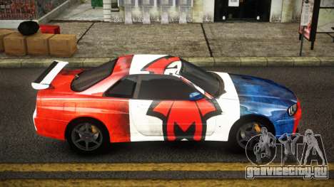 Nissan Skyline R34 Erxah S12 для GTA 4