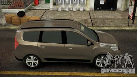 Dacia Lodgy Dayfopufe для GTA 4