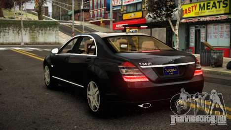 Mercedes-Benz S600 Pujgibe для GTA 4