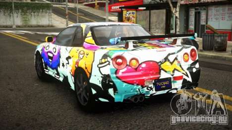 Nissan Skyline R34 Erxah S13 для GTA 4