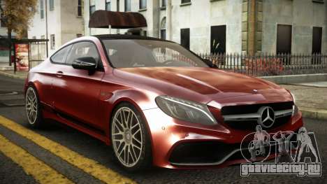Mercedes-Benz C63S AMG Isol для GTA 4
