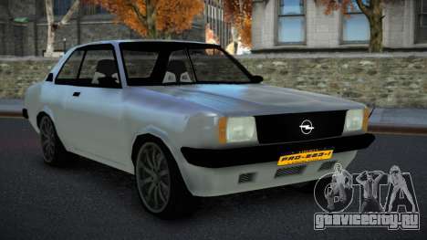 Opel Ascona Kuqluvat для GTA 4