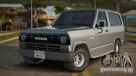 Nissan Patrol 80th для GTA San Andreas