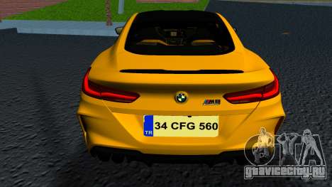 BMW M8 F92 для GTA Vice City