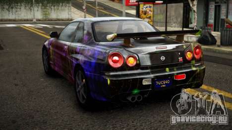 Nissan Skyline R34 Erxah S3 для GTA 4