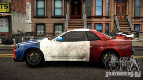 Nissan Skyline R34 Erxah S12 для GTA 4