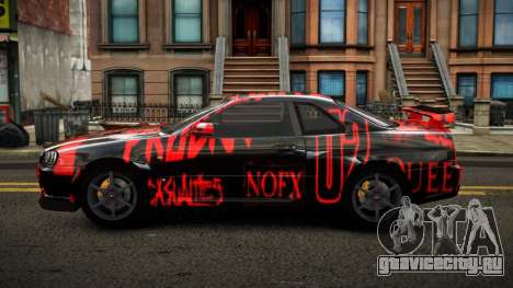 Nissan Skyline R34 Erxah S8 для GTA 4