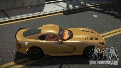 Dodge Viper Xuyujibe для GTA 4