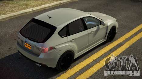 Subaru Impreza Kuqoy для GTA 4