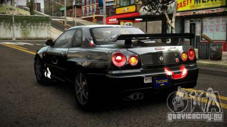 Nissan Skyline R34 Erxah S4 для GTA 4