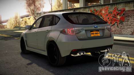 Subaru Impreza Kuqoy для GTA 4