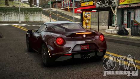 Alfa Romeo 4C Fiasa для GTA 4