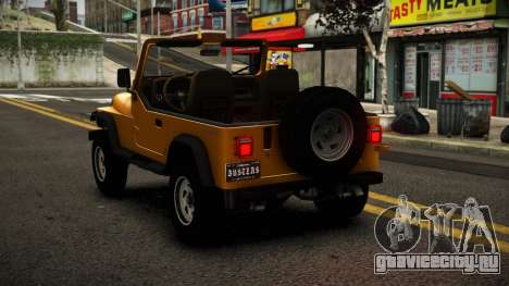 Jeep Wrangler Pouti для GTA 4