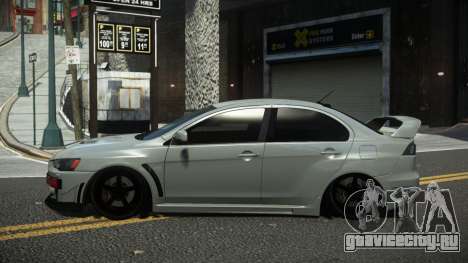 Mitsubishi Lancer Evolution X Deixe для GTA 4