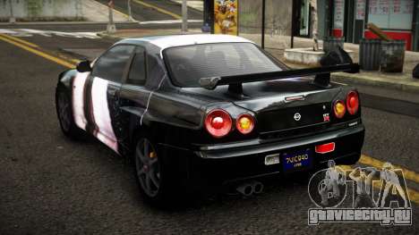 Nissan Skyline R34 Erxah S11 для GTA 4