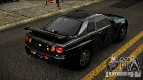 Nissan Skyline R34 Erxah S2 для GTA 4