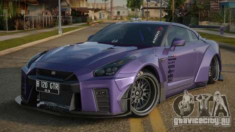Nissan GTR R35 Anielth для GTA San Andreas