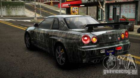 Nissan Skyline R34 Erxah S5 для GTA 4