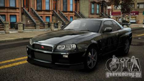 Nissan Skyline R34 Erxah S2 для GTA 4