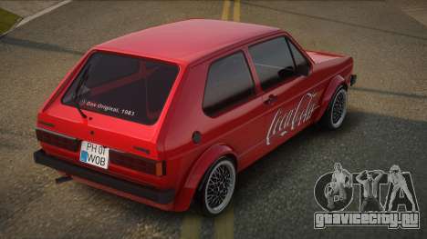 Volkswagen Golf 83th для GTA San Andreas