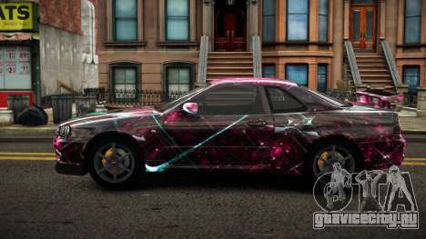 Nissan Skyline R34 Erxah S6 для GTA 4