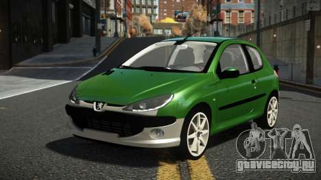 Peugeot 206 Poboh для GTA 4