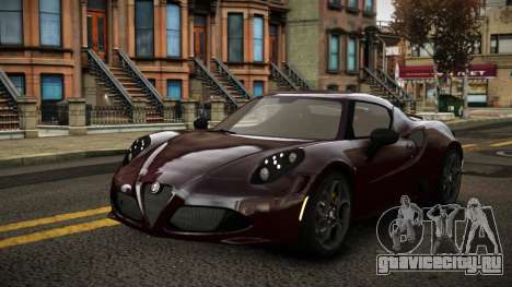 Alfa Romeo 4C Fiasa для GTA 4