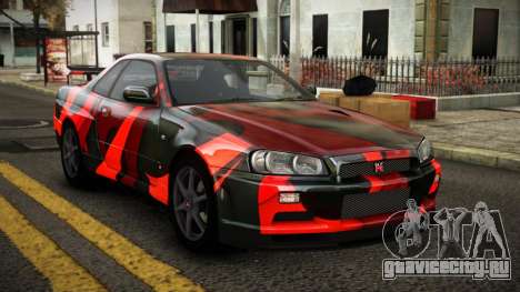 Nissan Skyline R34 Erxah S7 для GTA 4