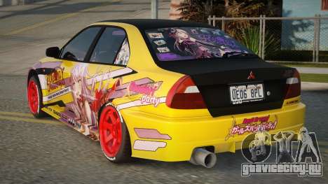 Mitsubishi Lancer Evolution VI GSR 99th для GTA San Andreas