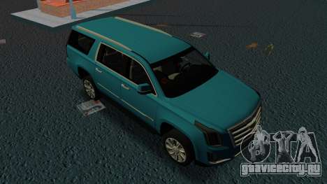 Cadillac Escalade 2019 для GTA Vice City