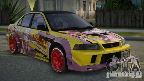 Mitsubishi Lancer Evolution VI GSR 99th для GTA San Andreas