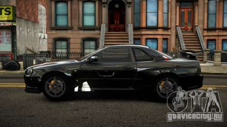 Nissan Skyline R34 Erxah S4 для GTA 4