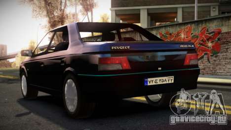 Peugeot 405 Nuwcapali для GTA 4