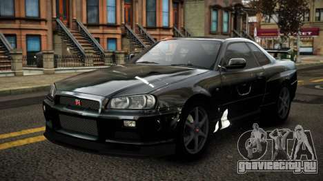 Nissan Skyline R34 Erxah S4 для GTA 4