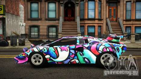 Lamborghini Countach Brier S5 для GTA 4