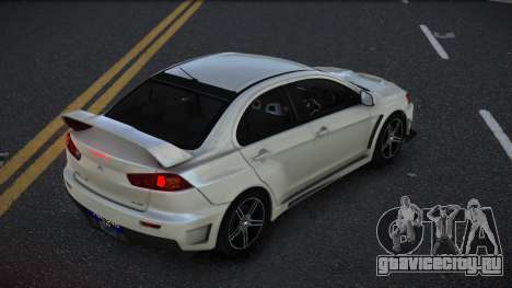 Mitsubishi Lancer Evolution X Ruwminih для GTA 4